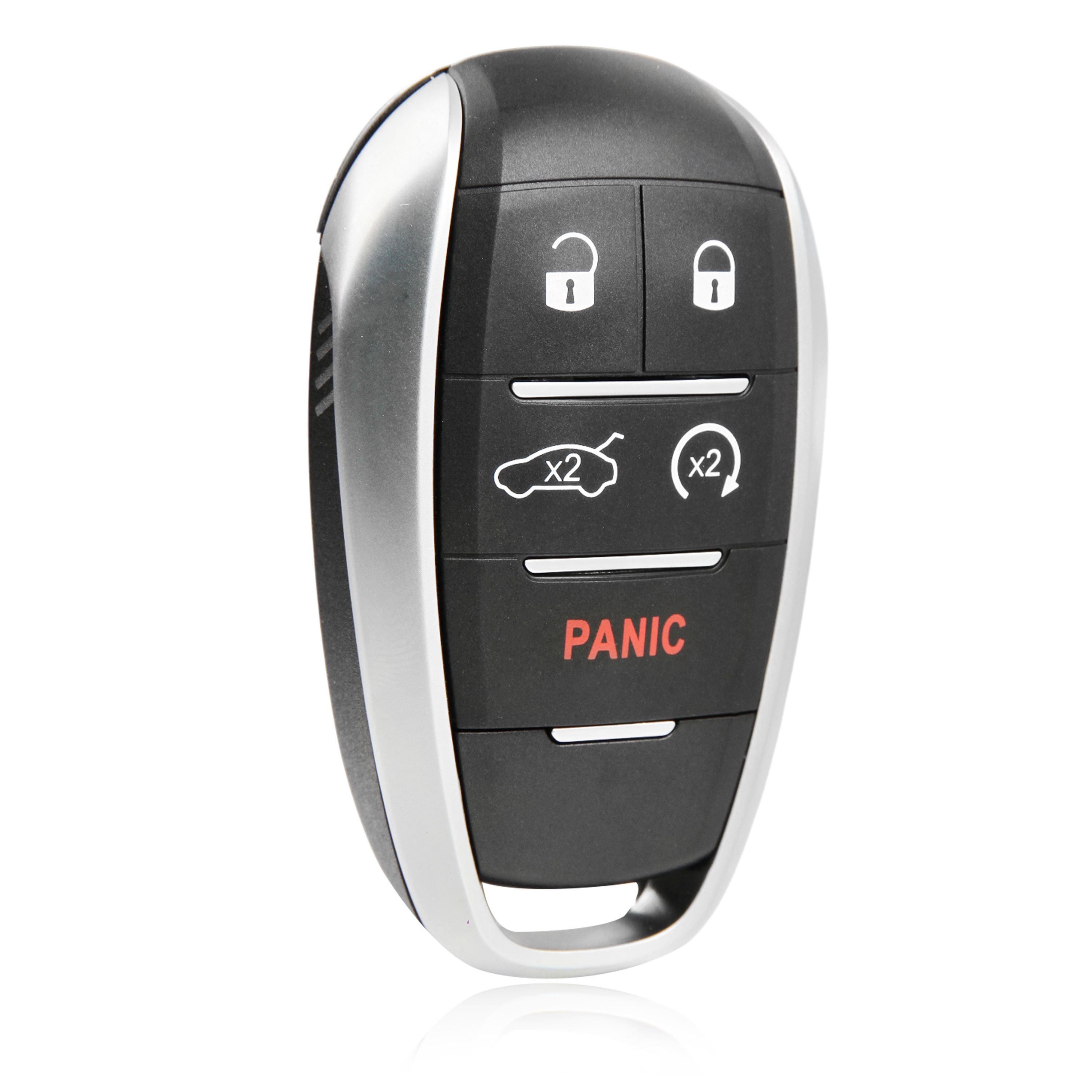 Keyless Entry Remote Key Fob Replacement 5-Button for 2017-2021 Alfa Romeo Giulia Stelvio (KR5ALFA434, 6EP44LXHAA)