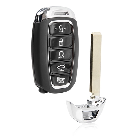 Keyless Entry Remote Key Fob Replacement 5-Button for 2021-2024 Hyundai Elantra (NYOMBEC5FOB2004, 95440-IB000)