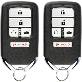 Keyless Entry Remote Start Smart Car Key Fob for Honda Civic 2016 2017 2018 KR5V2X (Pack of 2)