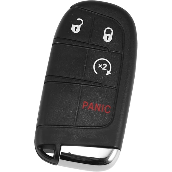 Keyless Entry Remote for Jeep Grand Cherokee 2014-2022 433Mhz 4 Button Reusable | Control Replacement Car Key Fob 1 Pcs for Durango 2014-2022