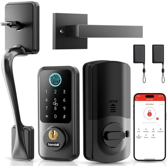 Smart Locking Set Door Locks in Door Security Hardware - Walmart.com