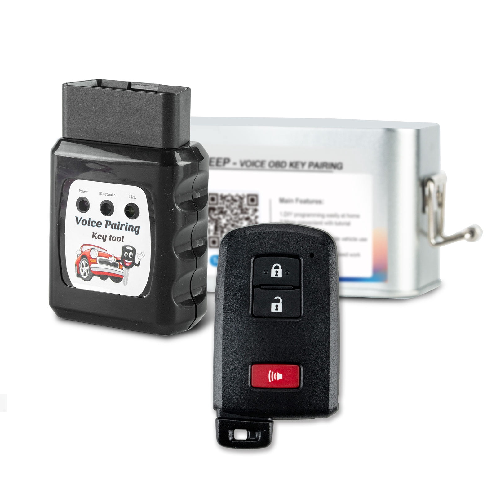Keyless Entry Smart Prox DIY Voice Set-Up Remote Key Fob Replacement ...