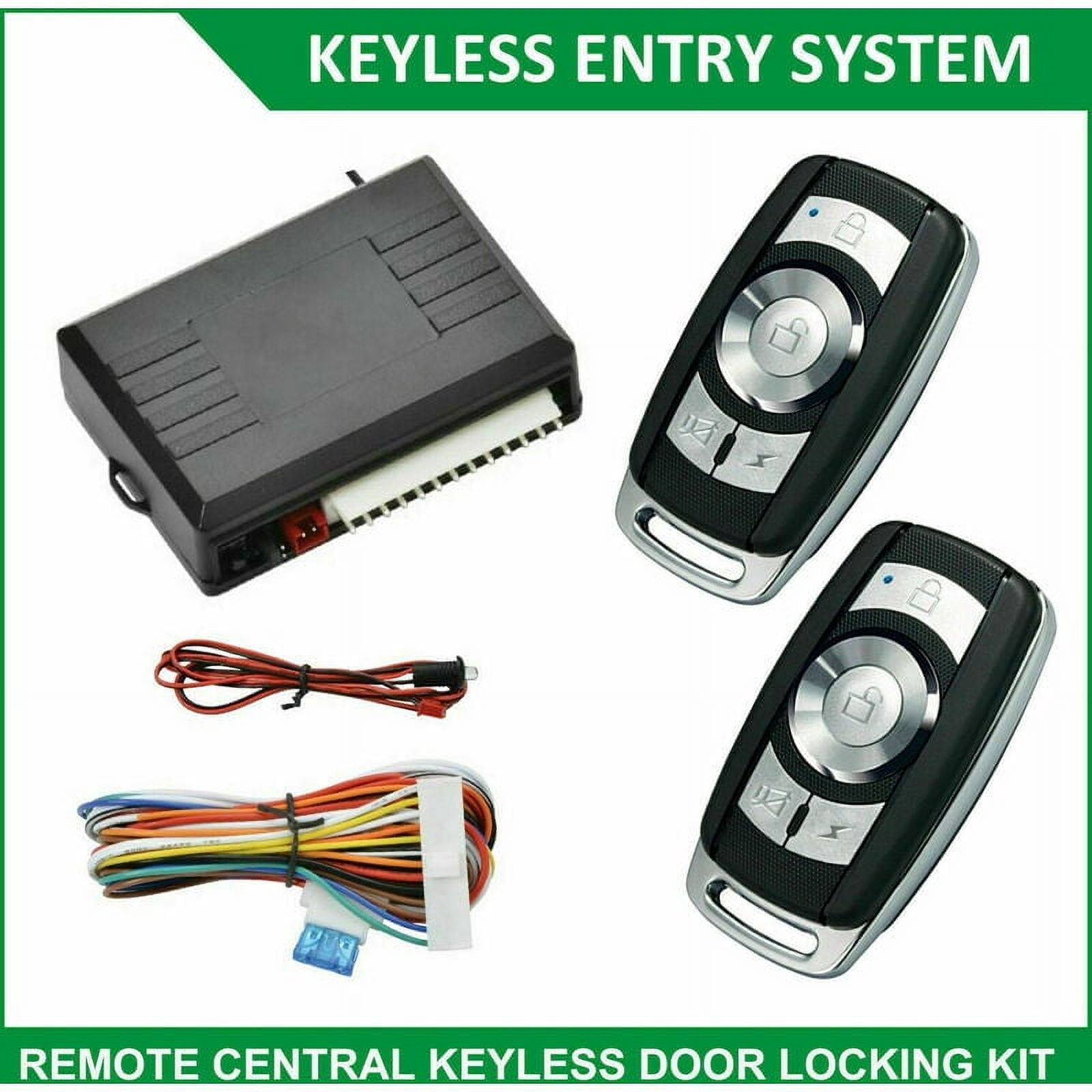 Keyless Entry System For 12V Vehicles, Universal Compatibility Central ...