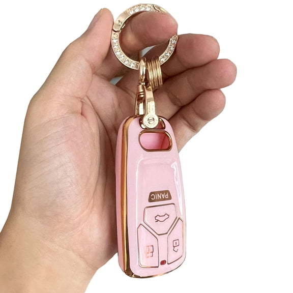 Keyless Entry Systems for Audi Key Fob Cover Fits for Audi A4 Q7 Q5 TT A3 A6 SQ5 R8 S5 Remote Key