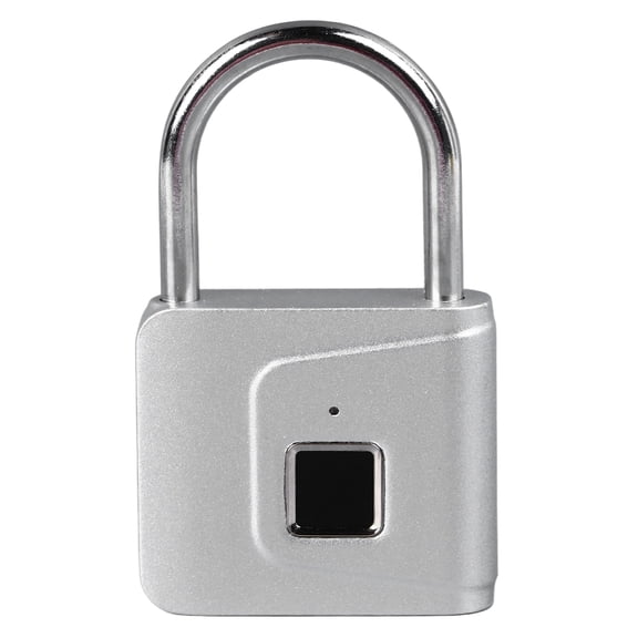 Keyless Fingerprint Padlock and Waterproof USB Rechargeable Electronic Smart Lock for Gym Locker School Backpack Suitcase, 3 x 1.81 x 0.51 inches / 7.6 x 4.6 x 1.3 cm