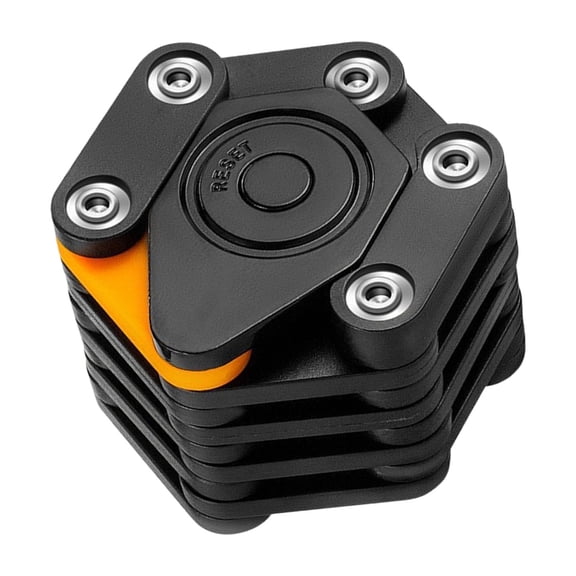 Keyless Folding Bike Lock Durability Chain for Motorcycle Fence Gate Security