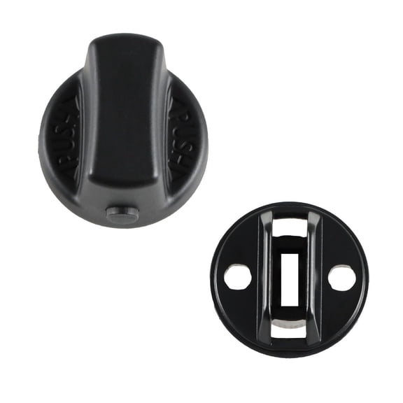 Keyless Ignition Knob Push Turn Switch & Base Mount for Mazda Speed 6 CX-7 CX-9