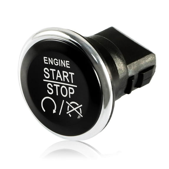 Keyless Ignition Push Button Engine Start Stop Switch Compatible with Chrysler 300 Dodge Challenger Charger Jeep Commander Grand Cherokee