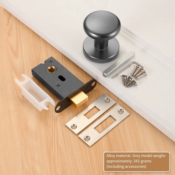 Keyless Invisible Door Lock,Sleek Single Side Lock for Enhanced Privacy and Security