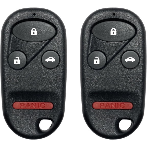 Easy to Use Keyless Key Fob Remote Control Replacement for 2002 2003 2004 Honda CR-V OUCG8D-344H-A 313.8MHz 4 Buttons (Set of 2)