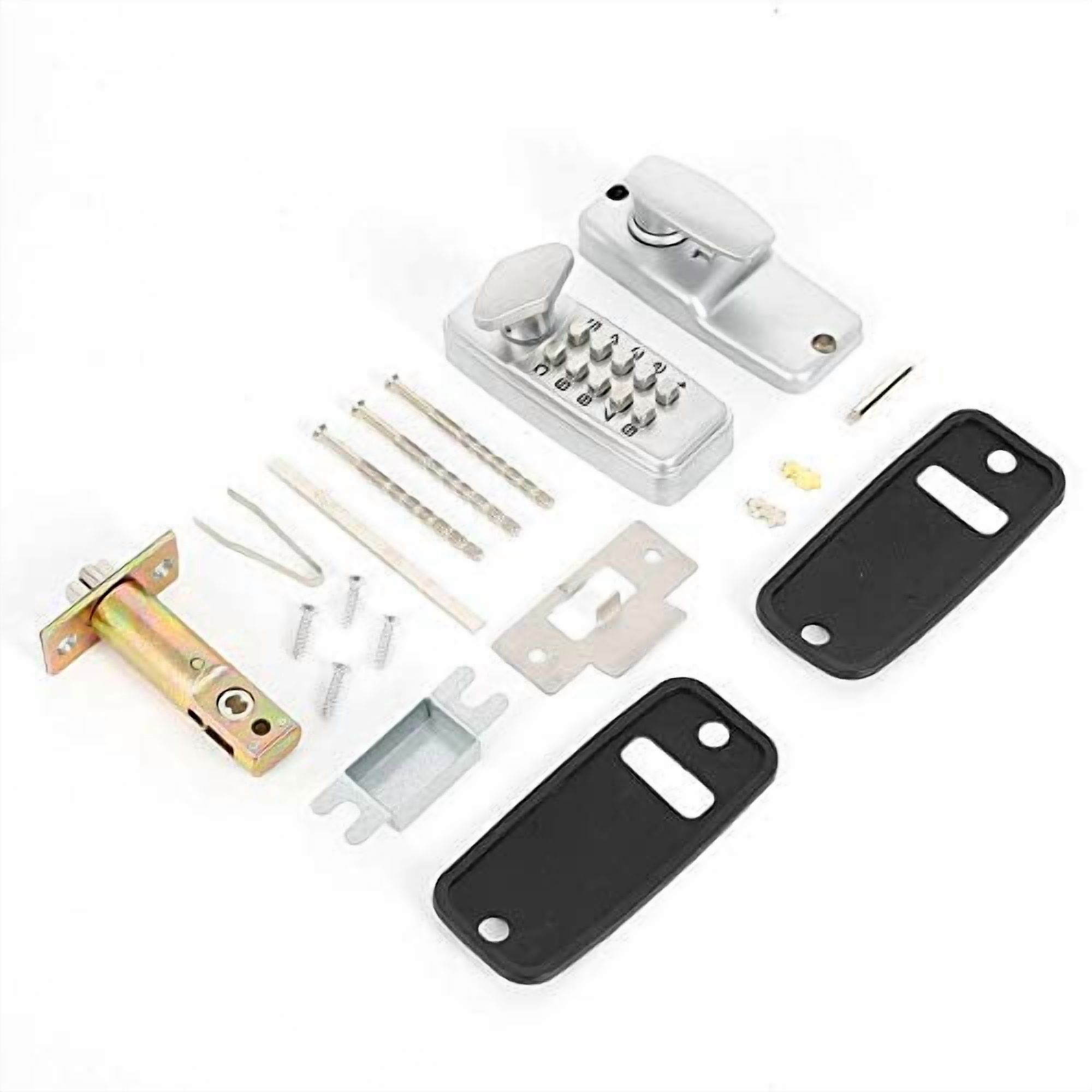 Keyless Lever Lock Deadbolt with Keypads 100% Mechanical Waterproof ...