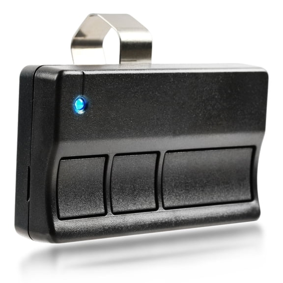 Keyless Option replacement for LiftMaster 371LM , Sears, Chamberlain (PURPLE BUTTON) 3-button Garage Door Remote Opener