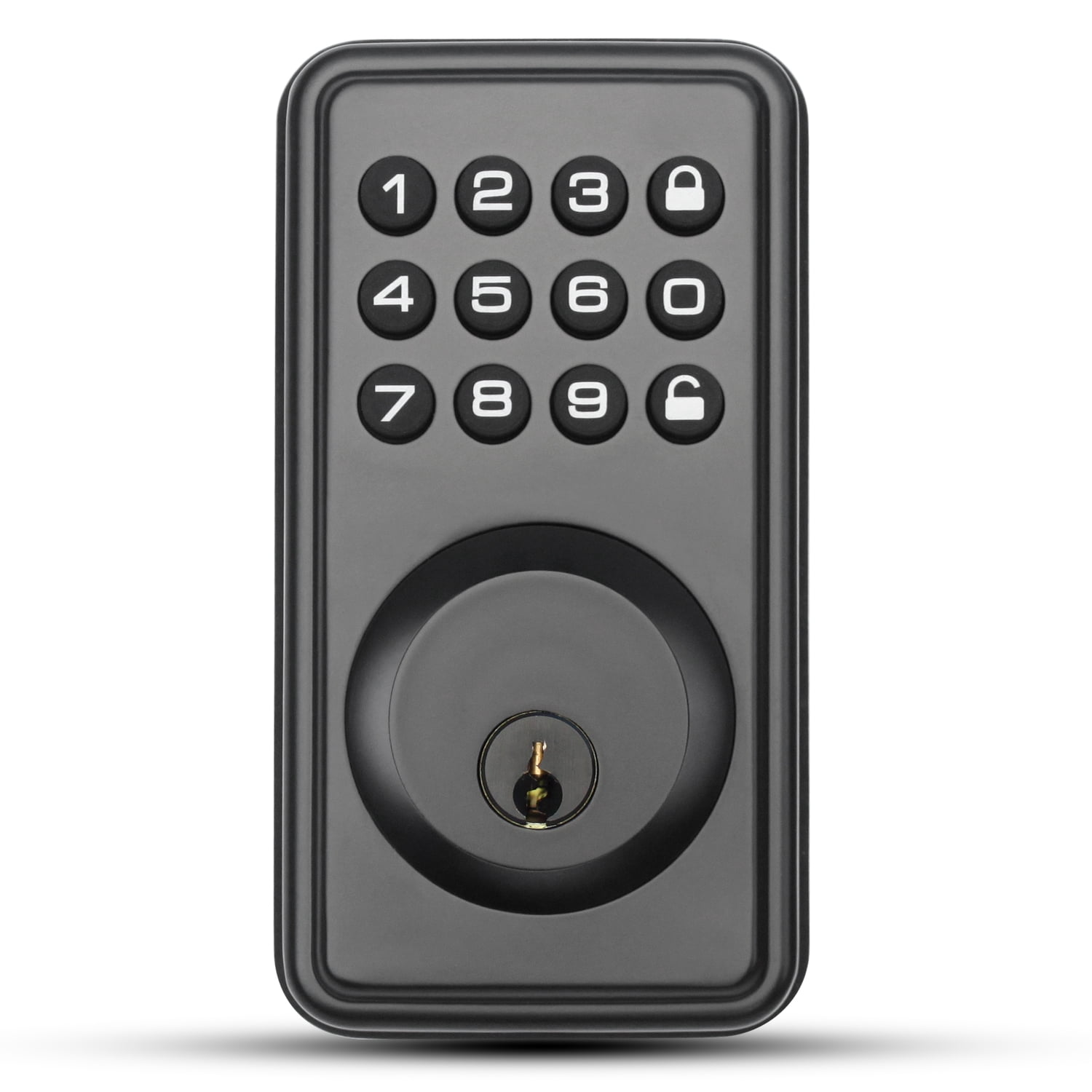 Keyless Smart Electronic Entry Door Lock Keypad Deadbolt - Walmart.com