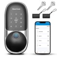 thumbnail image 1 of Keyless Smart Fingerprint Electronic Entry Door Lock Keypad Deadbolt, 1 of 5