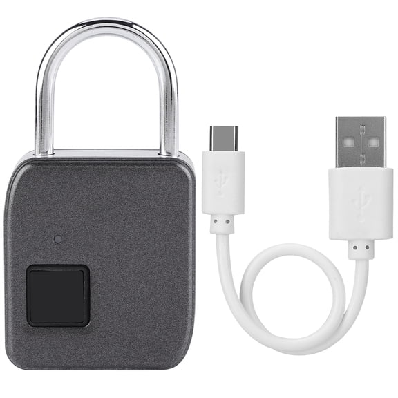 Keyless Smart Fingerprint Padlock for Enhanced Security on Doors and Luggage