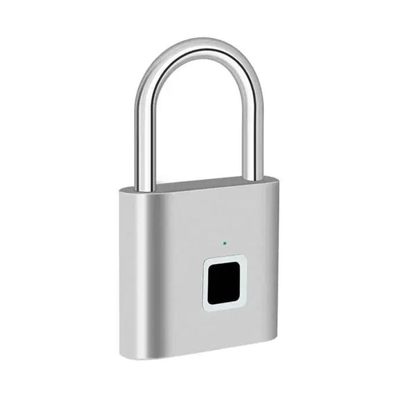 Keyless Smart USB Charging Fingerprint Lock Padlock Waterproof Door Unlock Portable Anti-theft ,Effortless Installation