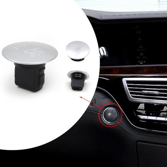 Keyless Start-Stop Switch Keyless-Go Button Compatible with Benz C-CLASS A2215450714