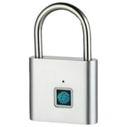 Keyless USB Charging Fingerprint Lock Smart Padlock Waterproof Door Lock Unlock