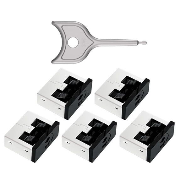 Keyless USB Port Blocker Metal Security for PC Laptop Tool-Free Installation