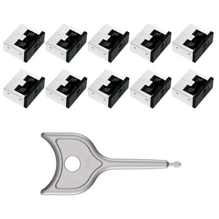 Keyless USB Port Blocker Metal Security for PC Laptop Tool-Free Installation