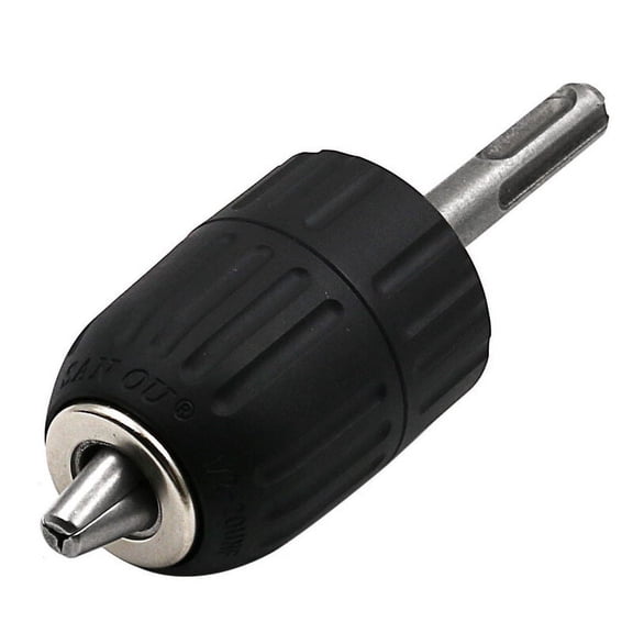 Keyless mandrel 2-13 mm with 1/2' SDS adapter Keyless conversion tool Removable High performance for SDS, GSB and GSR