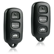 KeylessOption replacement for 1999-2004 Toyota Avalon 89742-AC050 3-button Remote Key Fob
