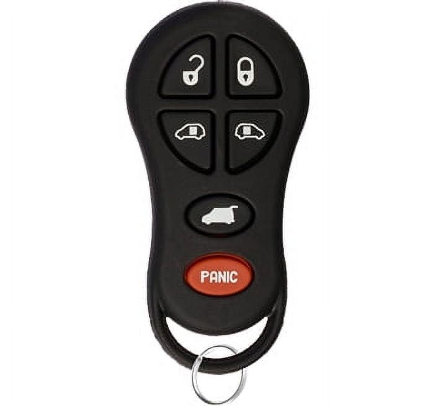 KeylessOption Just the Case Shell Key Fob Keyless Entry Remote for 2001-2003 Chrysler Town & Country / 2001-2003 Voyager / 2001-2003 Caravan / 2001-2003 Grand Caravan