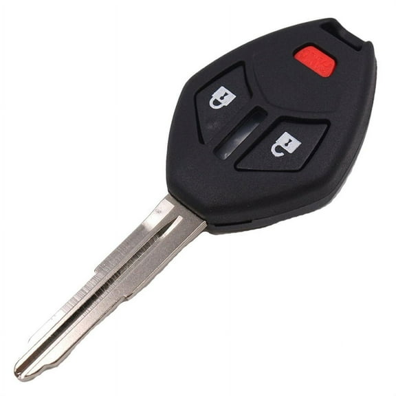 KeylessOption Just The Case Keyless Entry Remote Key Fob Shell OUCG8D-620M-A 3BTN for Mitsubishi Outlander Lancer Mirage
