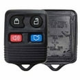 thumbnail image 1 of KeylessOption Just the Case Keyless Entry Remote Car Key Fob Shell Replacement - Black, 1 of 2