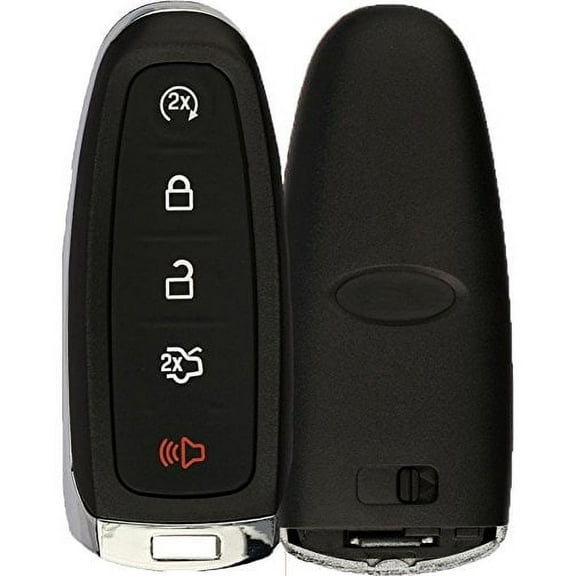 KeylessOption Just the Case Keyless Entry Remote Control Car Key Fob Shell M3N5WY8609 for Ford Lincoln