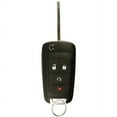 thumbnail image 1 of KeylessOption Just the Case Keyless Entry Remote Control Car Key Fob Shell Replacement OHT01060512 for 2010-2016 GMC Chevy Vehicles, 1 of 1