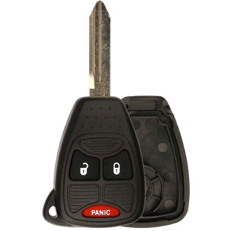 KeylessOption Just the Case Keyless Entry Remote Control Car Key Fob Shell Replacement OHT692427AA for Chrysler Jeep Dodge