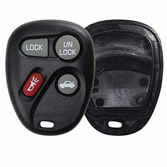 KeylessOption Just the Case Keyless Entry Remote Key Fob Shell 10443537 KOBLEAR1XT for GM Vehicles