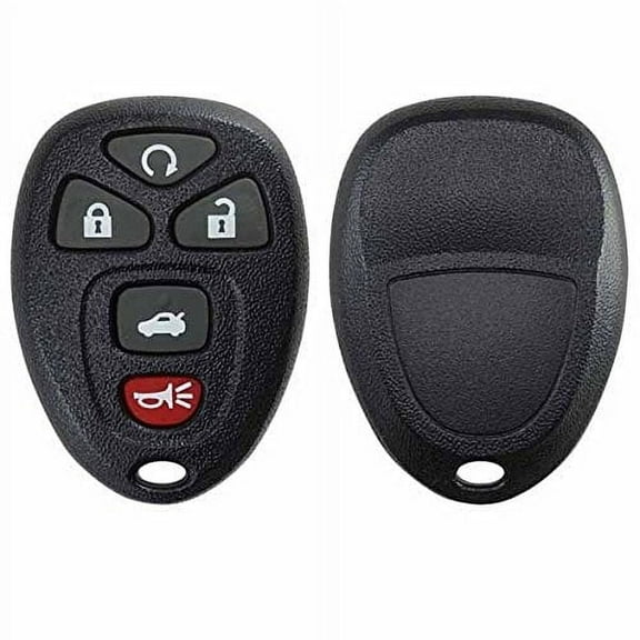 KeylessOption Just the Case Keyless Entry Remote Key Fob Shell 22733524 for Buick Chevy Pontiac Saturn