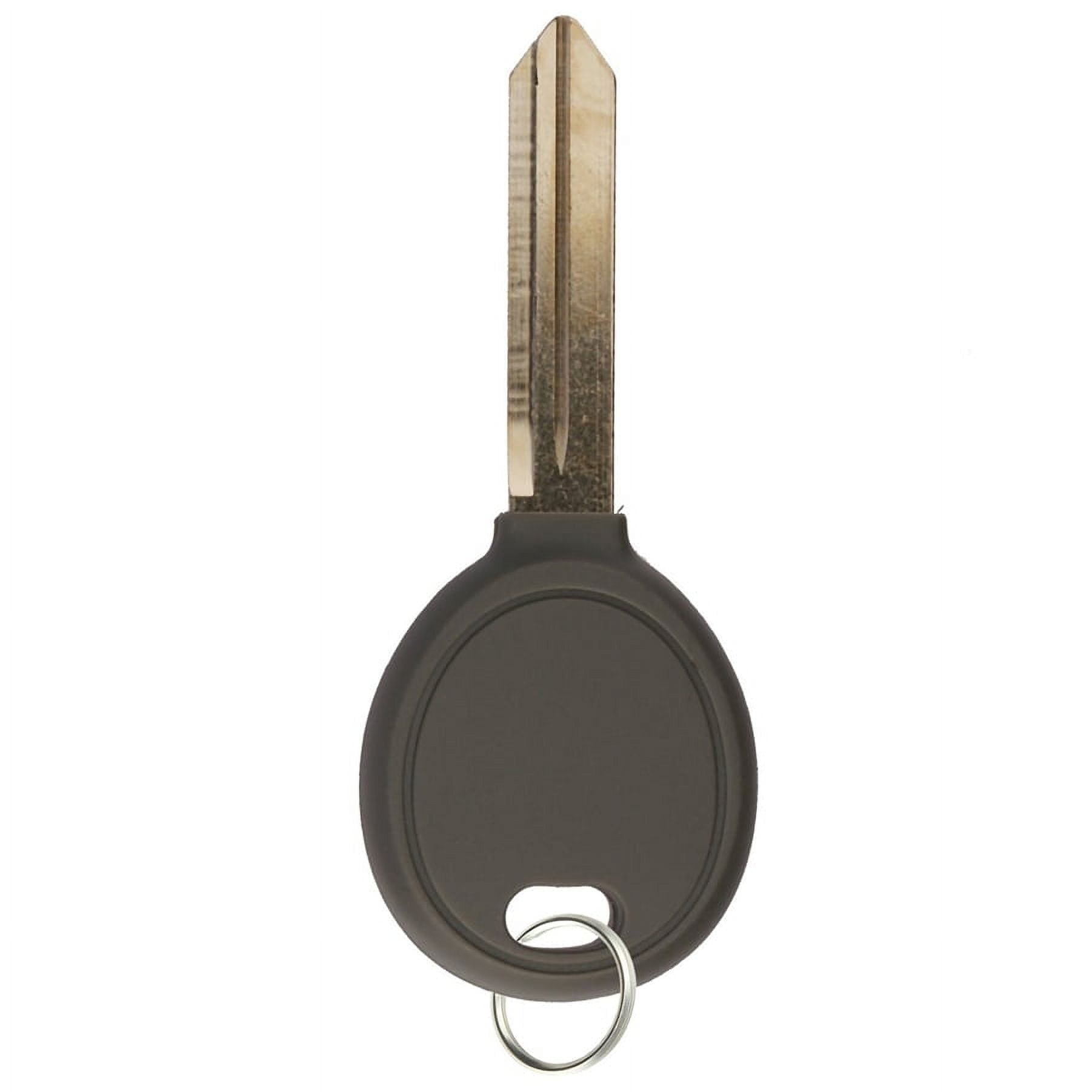 KeylessOption Key Blank Transponder Chip Ignition Car Key for Chrysler Jeep Dodge Y160-PT