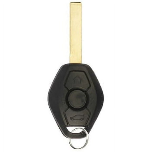 KeylessOption Key Fob keyless Entry Remote W/ Smooth Blade for BMW 3 series / 5 series / 7 series / M series / X series LX8FZV