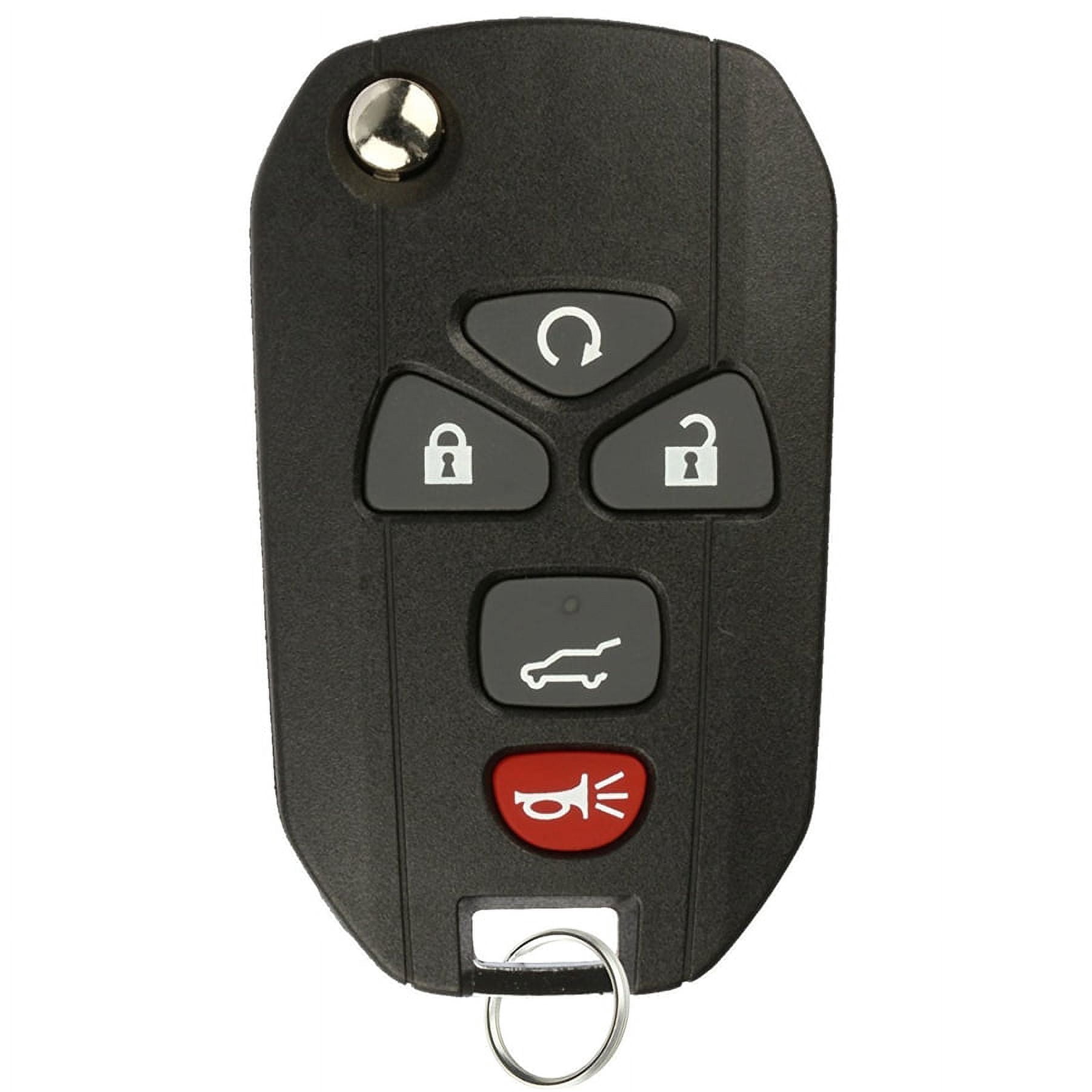 KeylessOption Keyless Entry Flip Key Car Remote Fob Ignition key ...