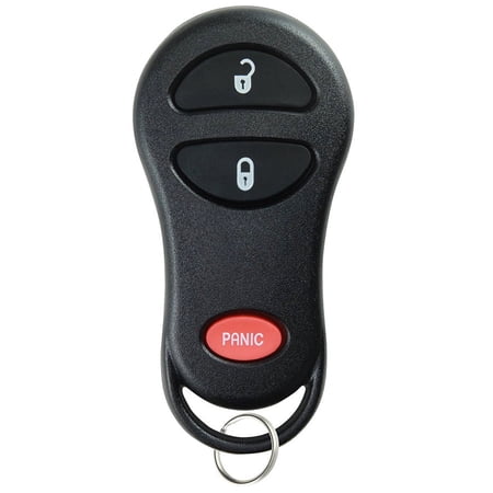KeylessOption Keyless Entry Remote Control Car Key Fob Replacement 56036859 GQ43VT9T for 1999-2001 Jeep Cherokee 1999-2004 Jeep Grand Cherokee