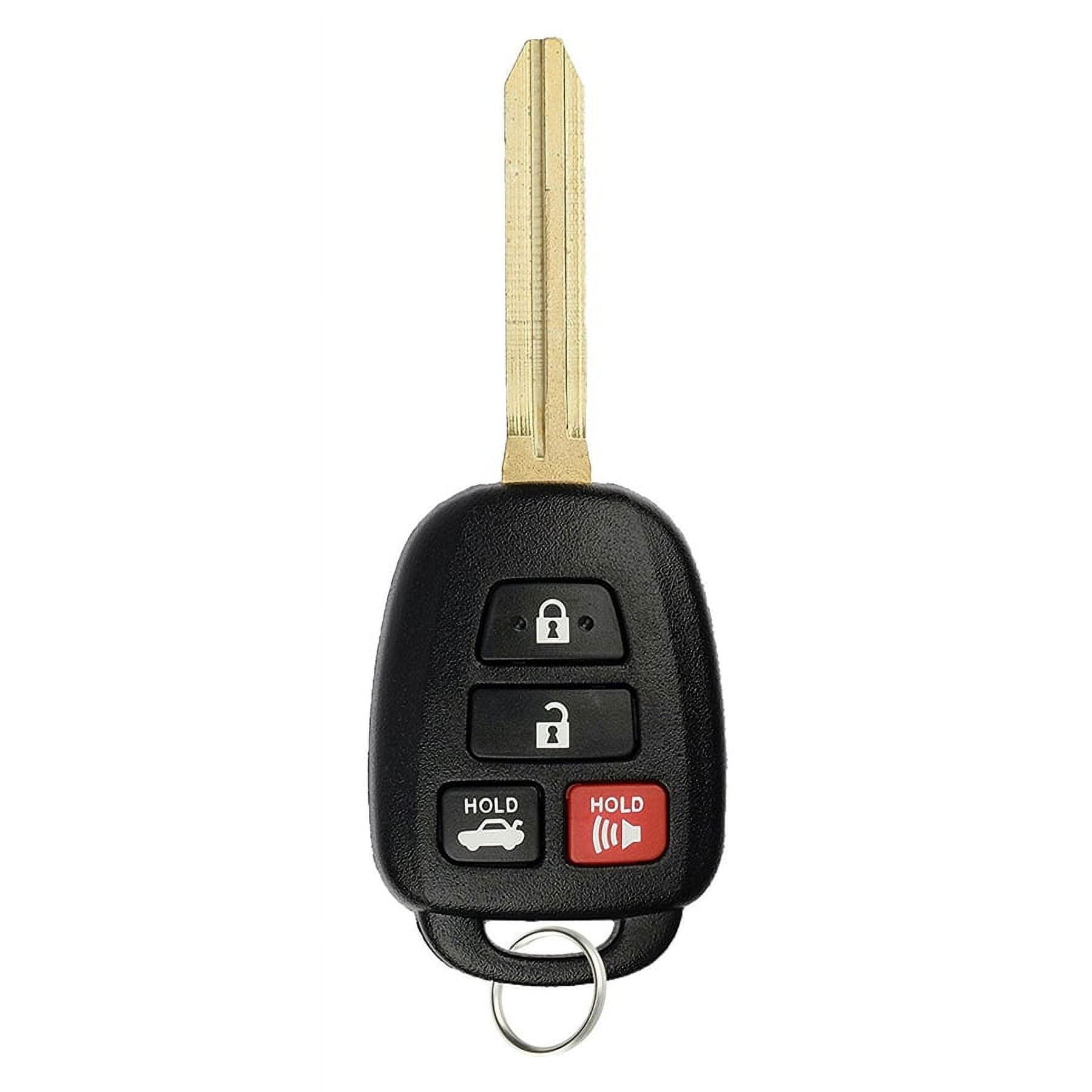 KeylessOption Keyless Entry Remote Control Car Key Fob Replacement ...