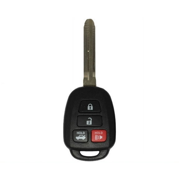 KeylessOption Keyless Entry Remote Control Car Key Fob Replacement HYQ12BDM w/ G Chip for 2010-2014 Toyota Camry