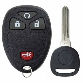 KeylessOption Keyless Entry Remote Control Car Key Fob Replacement for Chevy HHR Uplander 15114374 with Ignition Key