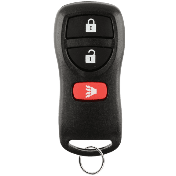 KeylessOption Keyless Entry Remote Control Car Key Fob Replacement for Infiniti QX4, FX35, FX45 KBRASTU15 - 3 Button