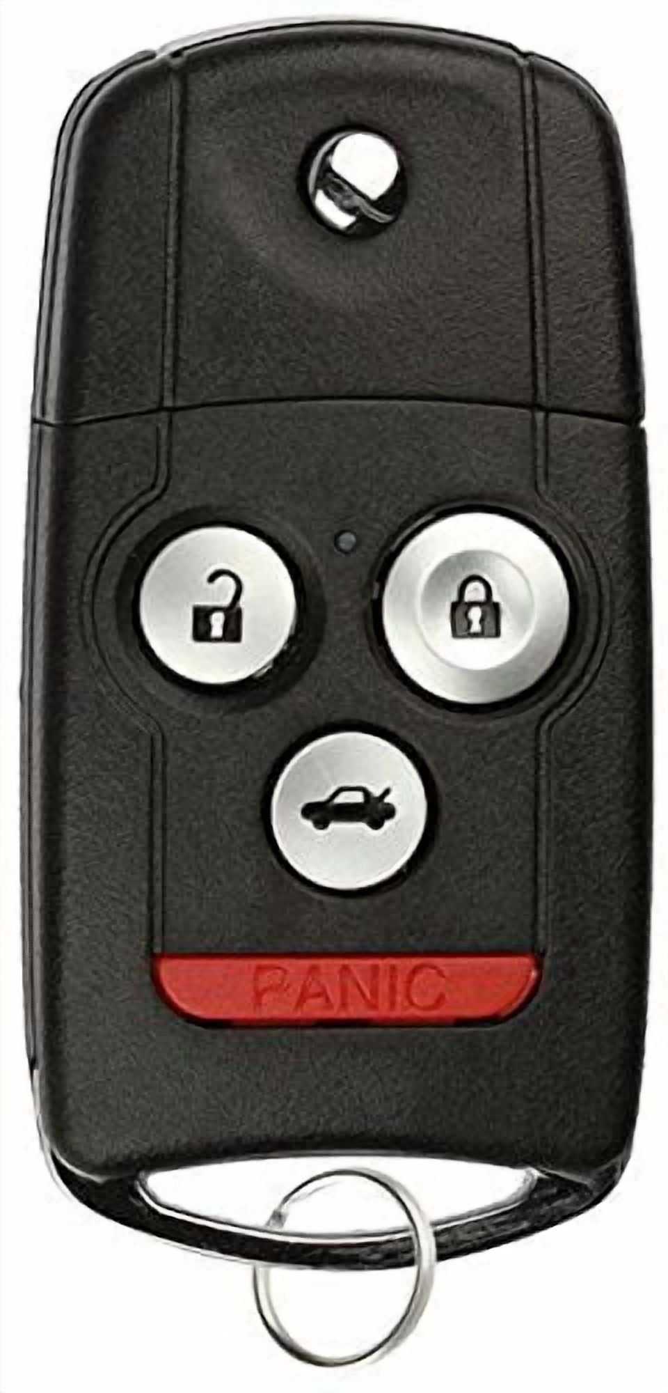 KeylessOption Keyless Entry Remote Control Uncut Ignition Car Flip Key ...