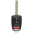 thumbnail image 1 of KeylessOption Keyless Entry Remote Fob Uncut Ignition Car Key for Honda Fit CR-V HR-V Crosstour C64, 1 of 3