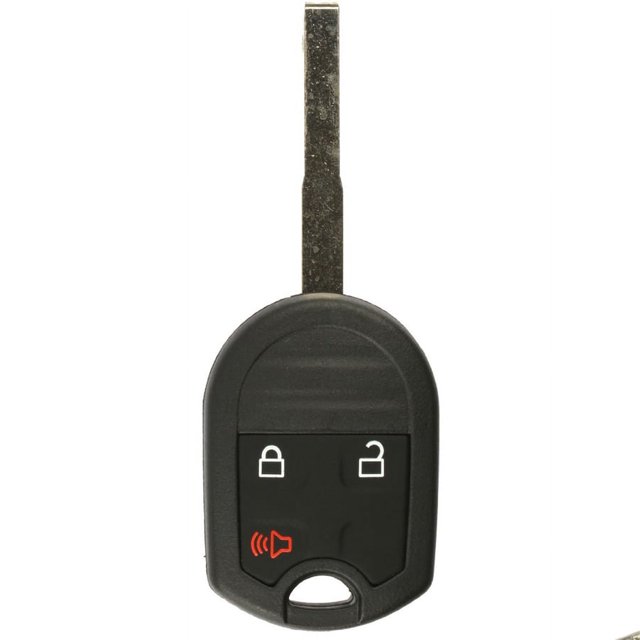 KeylessOption Keyless Entry Remote High Security Uncut Car Ignition Key