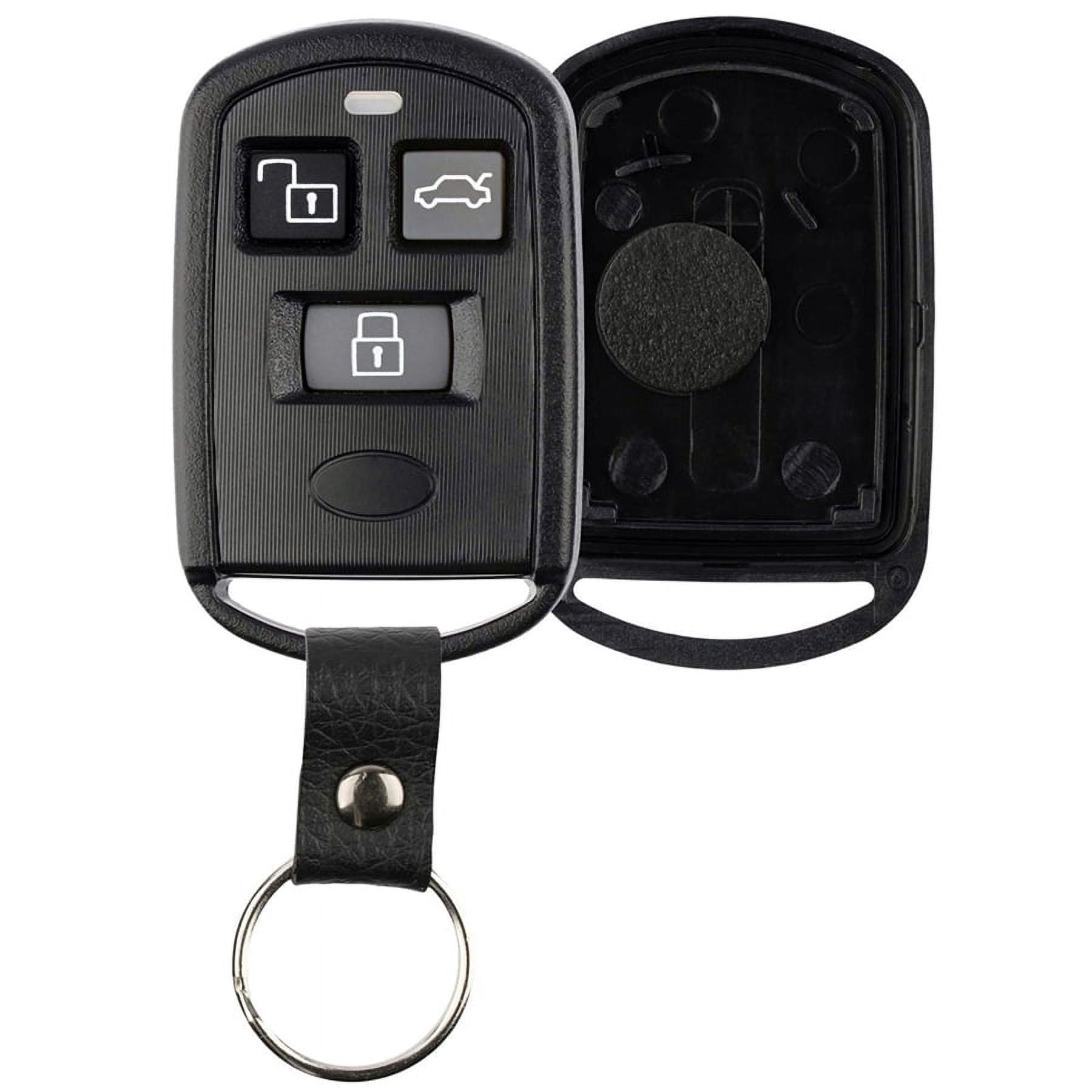 Keyless Key Fob KeylessOption Keyless Entry Remote Key Fob Case Shell Button Pad Cover ...