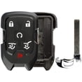 thumbnail image 1 of KeylessOption Keyless Entry Remote Key Fob Case Shell Button Pad Outer Cover Housing No Electronics HYQ1AA for Chevy GMC, 1 of 2