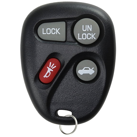 KeylessOption Keyless Entry Remote Key Fob Replacement for Cadillac Chevy GMC Pontiac KOBLEAR1XT 10443537