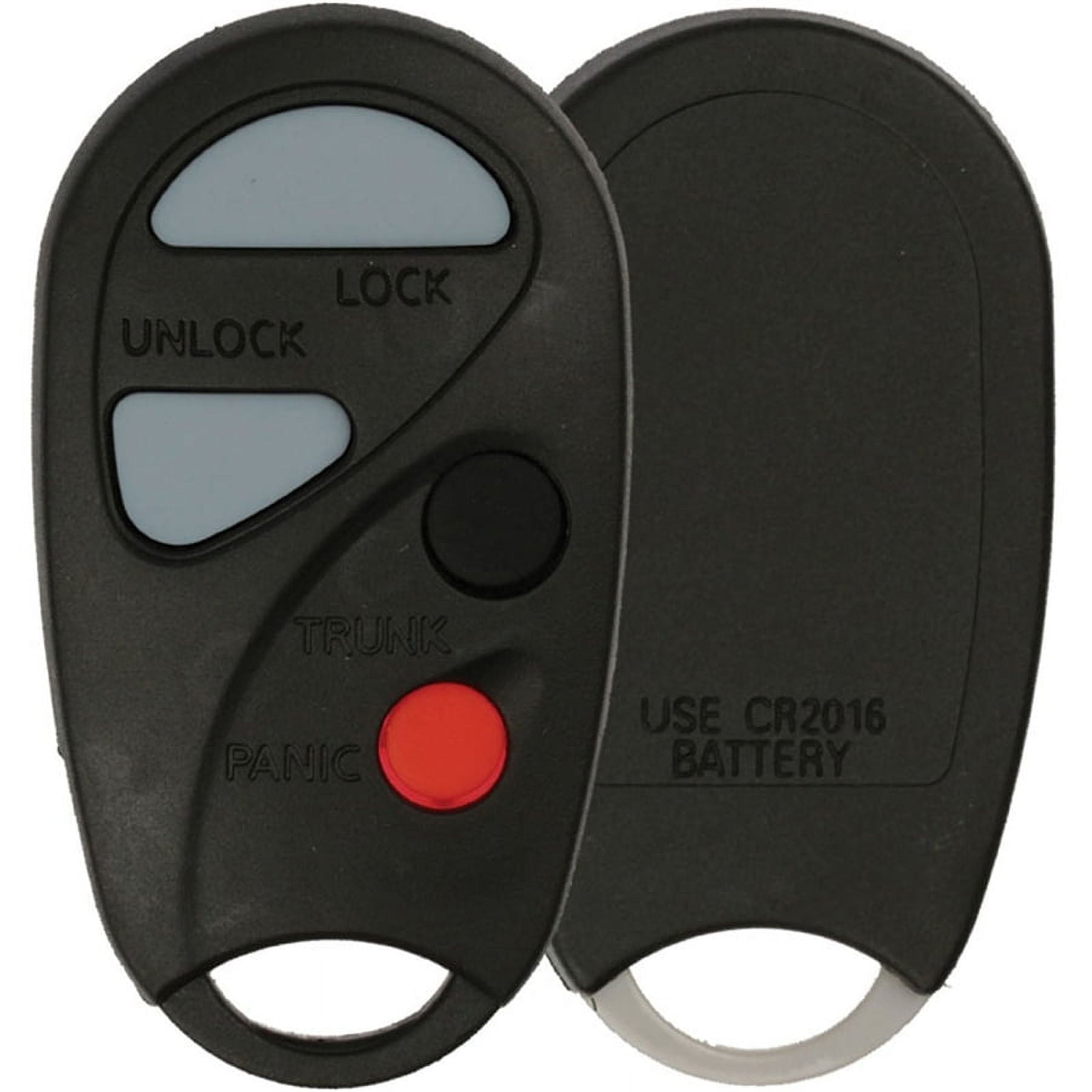 KeylessOption Keyless Entry Remote Key Fob Shell Case Pad NHVBU427 for 2000-2004 Nissan Sentra 2000 Maxima