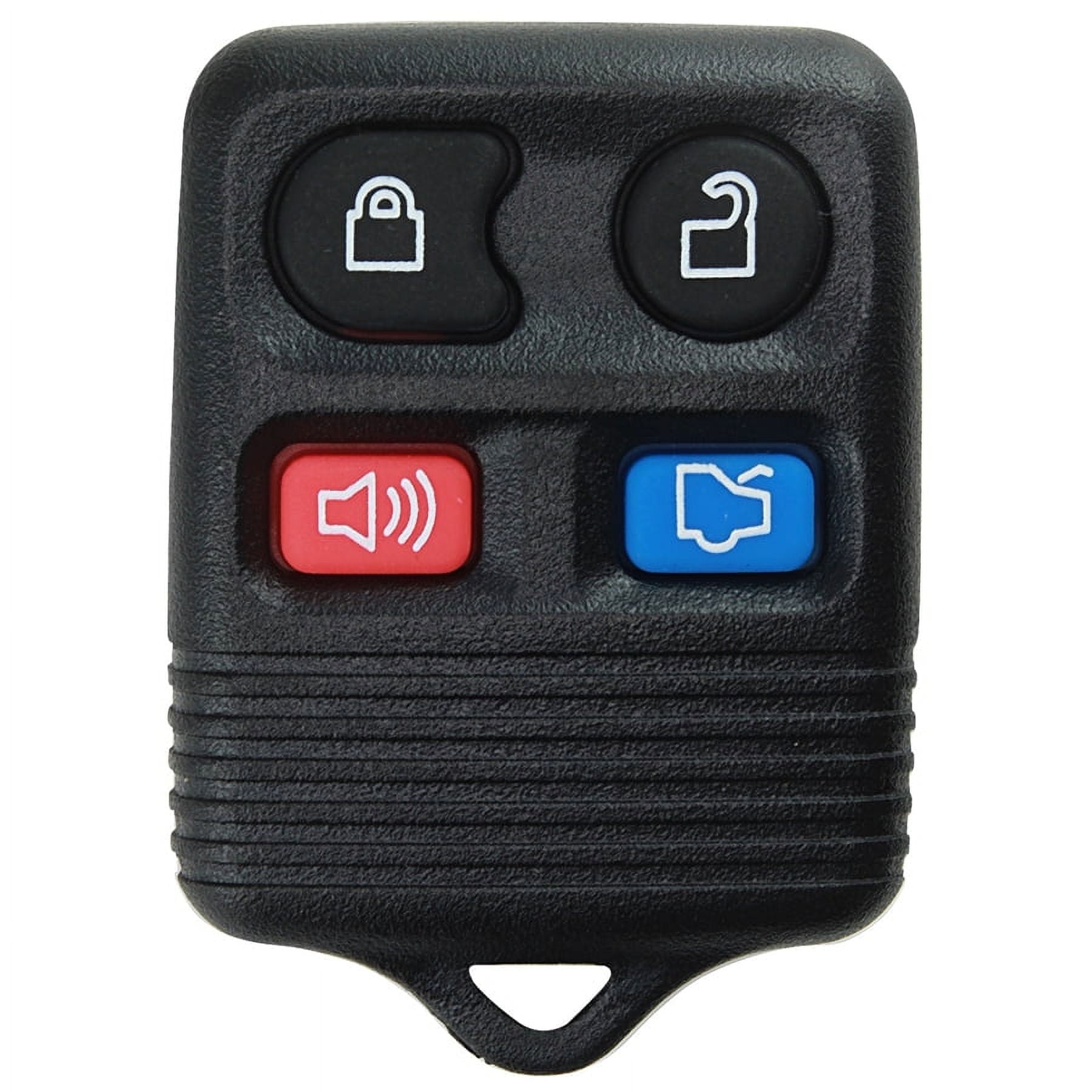 KeylessOption New Keyless Entry Remote Control Car Key Fob Replacement for 1999-2014 Ford Mustang Base GT Steeda Cobra Saleen Super Snake Roush Billet Coupe 2door gt350